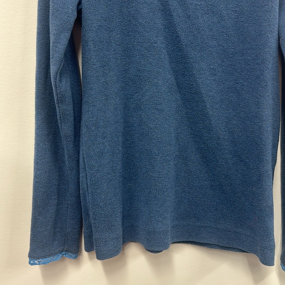 Mini Boden blue thermal long sleeve 7-8 - Picture 3 of 6